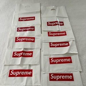 Supreme box logo bags